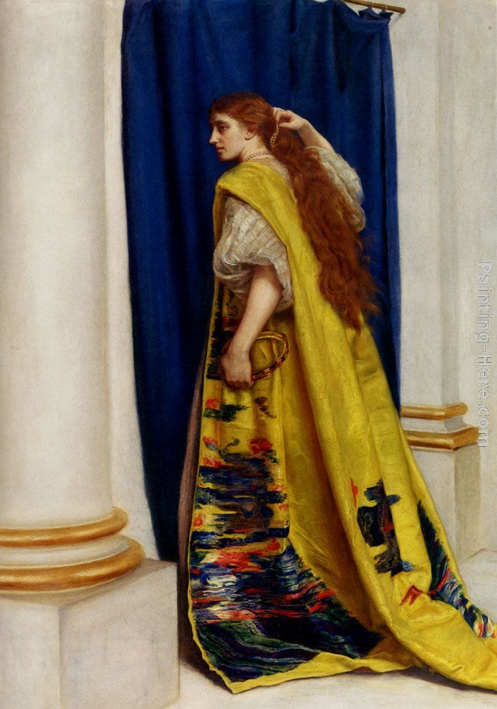 Esther painting - John Everett Millais Esther art painting